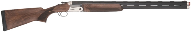 Picture of  Tristar 33176 Cypher X 28 Gauge Break Open 3" 2Rd 28" Blued Over/Under Vent Rib Barrel, Stainless Aluminum Receiver, Fixed Turkish Walnut Stock