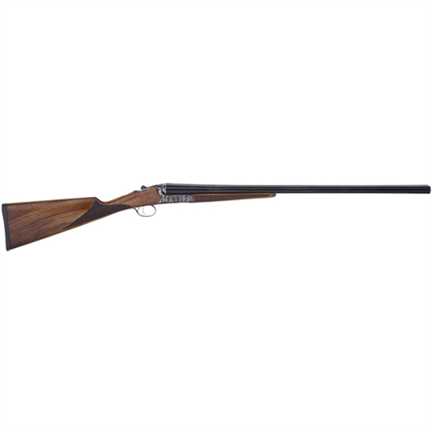 Picture of  Tristar 38016 Bristol Sxs Full Size 16 Gauge Break Open 2.75" 2Rd 28" Blued Side BY Side Barrel, Color Case Hardened Steel Receiver, English Style Oiled Turkish Walnut Stock, Right Hand