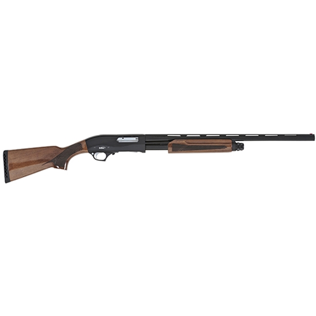 Picture of  Tristar 23137 Cobra Iii Field Compact 20 Gauge Pump 3" 5+1 24" Black Vent Rib Barrel, Black Steel Receiver, Fixed Walnut Stock, Beretta/Benelli Mobil Choke Tube, Right Hand 713780231372