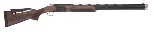 Picture of  Tristar 33180 Cypher Sporting 12 Gauge Break Open 3" 2Rd 30" Blued Ported Over/Under Vent Rib Barrel, Blued Steel Receiver, Adj Comb Turkish Walnut Stock, Ambidextrous