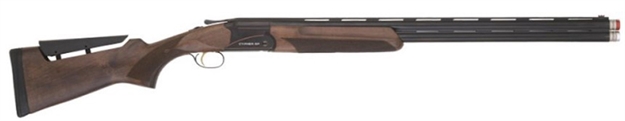 Picture of  Tristar 33180 Cypher Sporting 12 Gauge Break Open 3" 2Rd 30" Blued Ported Over/Under Vent Rib Barrel, Blued Steel Receiver, Adj Comb Turkish Walnut Stock, Ambidextrous 713780331805