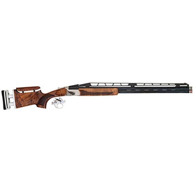 Picture of  Tristar 35420 Tt-15A Deluxe Double Combo 12 Gauge 3" 32" 2Rd, 3" 34" 1Rd Adjustable Rib Barrels Silver Rec Walnut Fixed With Adjustable Comb Stock Right Hand (Full Size) Includes 5 Extended Mobilchoke