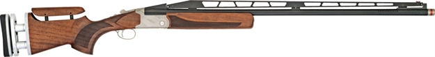 Picture of  Tristar 35412 Tt-15A Top Single Full Size 12 Gauge Break Open 2.75" 1Rd 34" Blued Vent Rib Barrel, Silver Steel Receiver, Adj Comb Walnut Stock, Ext Beretta/Benelli Choke Tubes, Right Hand