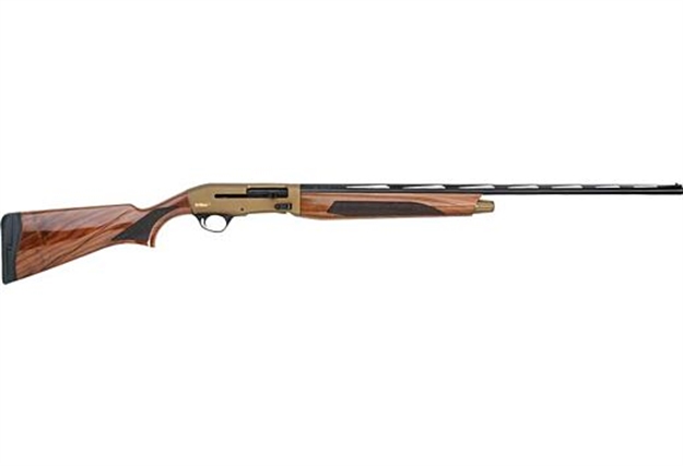 Picture of  Tristar 24266 Viper G2 Pro Full Size 16 Gauge Semi-Auto 2.75" 5+1 28" Black Vent Rib Barrel, Bronze Cerakote Steel Receiver,Fixed Turkish Walnut  Stock, Beretta/Benelli Mobil Chokes, Right Hand 713780242668