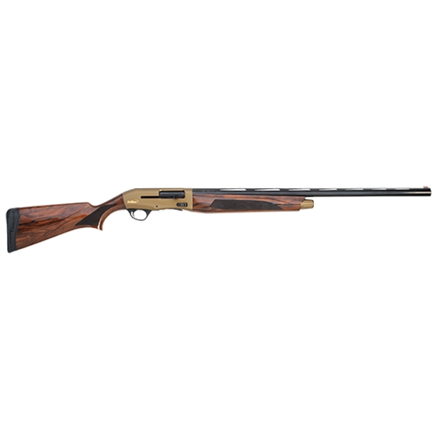 Picture of  Tristar 24266 Viper G2 Pro Full Size 16 Gauge Semi-Auto 2.75" 5+1 28" Black Vent Rib Barrel, Bronze Cerakote Steel Receiver,Fixed Turkish Walnut  Stock, Beretta/Benelli Mobil Chokes, Right Hand