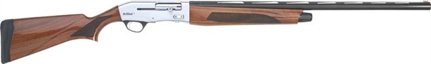 Picture of  Tristar 24260 Viper G2 Pro Full Size 12 Gauge Semi-Auto 3" 5+1 28" Black Vent Rib Barrel, Silver Steel Receiver, Fixed Turkish Walnut Stock, Beretta/Benelli Mobil Chokes, Right Hand