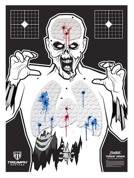 Picture of Triumph Systems 0315-13-001 Threat Down Bleeding Target