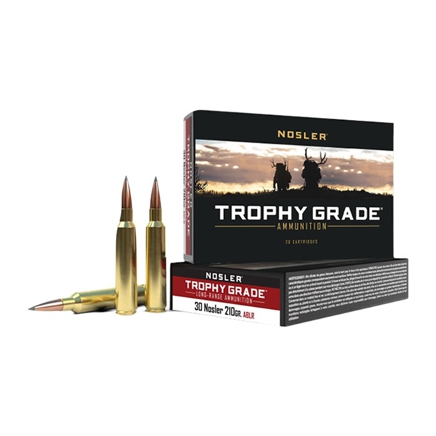 Picture of Trophy Grade Long Range 30 Nosler Ammo