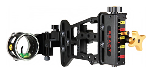 Picture of Trophy Ridge Ridge Bow Sight React One 1-Pin .019 RH Black<