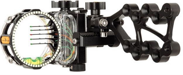 Picture of Trophy Ridge Ridge Bow Sight React Pro 5-Pin .019 RH Black << AS825R19