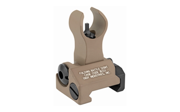 Picture of Troy Ind Ssigfbsfhft00 Front Folding Battlesight HK  Flat Dark Earth Front Sight SSIG-FBS-FHFT-00 812699010679