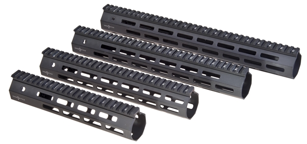 Picture of  Troy Ind Sraiml190bt00 Battle Rail  M-Lok Aluminum Black Anodized 9" For Ar-15, M16