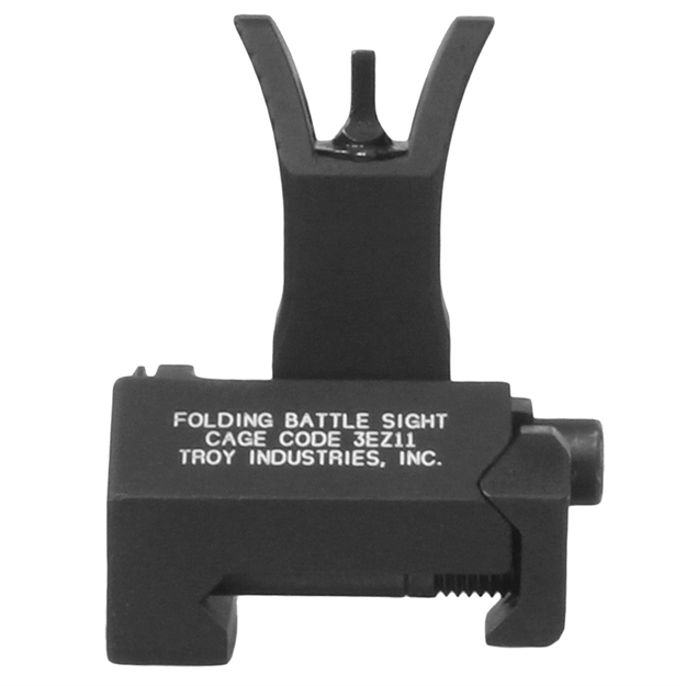 Picture of Troy Ind Ssigfbsfmbt00 Front Folding Battlesight M4  Black Hardcoat Anodized SSIG-FBS-FMBT-00