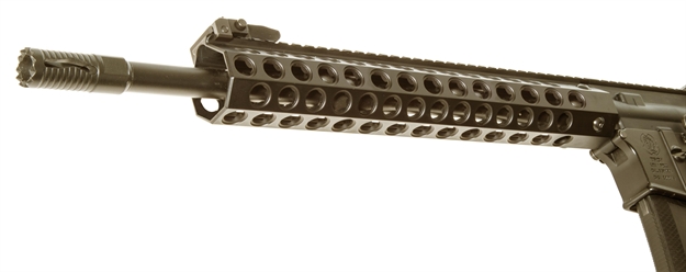 Picture of Troy Ind Strx3al15ft0 Battle Rail Ar-15/M-16 Aluminum Flat Dark Earth