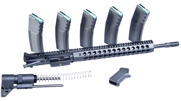 Picture of Troy Industries Inc 16" Upper W/Pdw Stockflsh