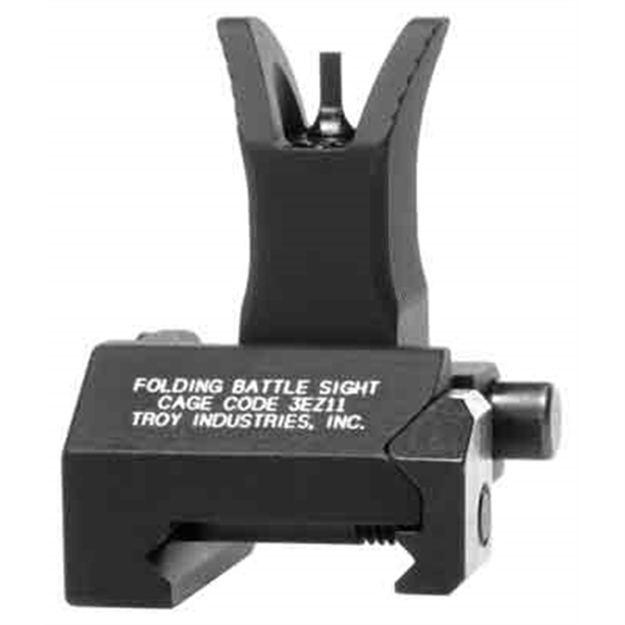 Picture of Troy Ind Ssigfbsfmbt00 Front Folding Battlesight M4  Black Hardcoat Anodized SSIG-FBS-FMBT-00