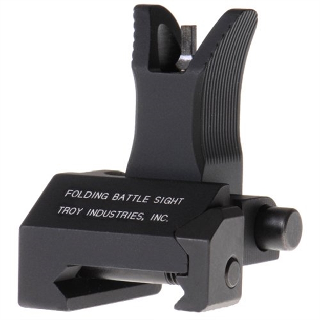 Picture of Troy Ind Ssigfbsfmbt01 Tritium Front Folding Battlesight M4  Black Hardcoat Anodized For M4 SSIG-FBS-FMBT-01