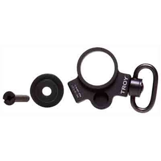 Picture of Troy Industries Inc M16a4 Sling Mount Black Fits Ar-15 With A2 Fixed Stock