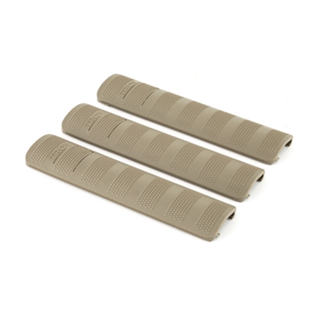Picture of Troy Industries Inc Troy 6.2" Battle Rail Covers 3Pk Fde