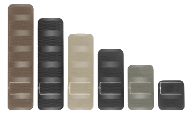 Picture of Troy Scovpck14tt Battle Rail Covers 12-Piece Pkg Coyote Tan