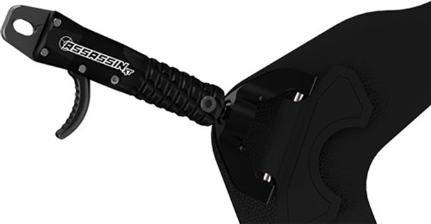 Picture of T.R.U. Ball Archery Ball Bone Collector Assassin Release Velcro Blk< BC-AV-BKL