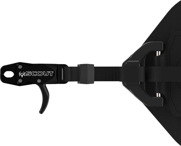 Picture of T.R.U. Ball Archery Ball Bone Collector Scout Release Buckle Black Xl! BC-SBBK-XL