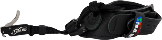 Picture of T.R.U. Ball Archery Ball Release Short-N- Sweet'r S2 Hook Nylon Buck Blk