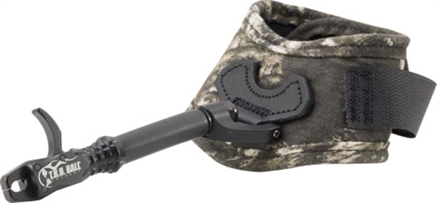 Picture of T.R.U. Ball Archery Ball Release Stinger XT Dual Jaw Swivel Velcro Camo LG TSTXBKL
