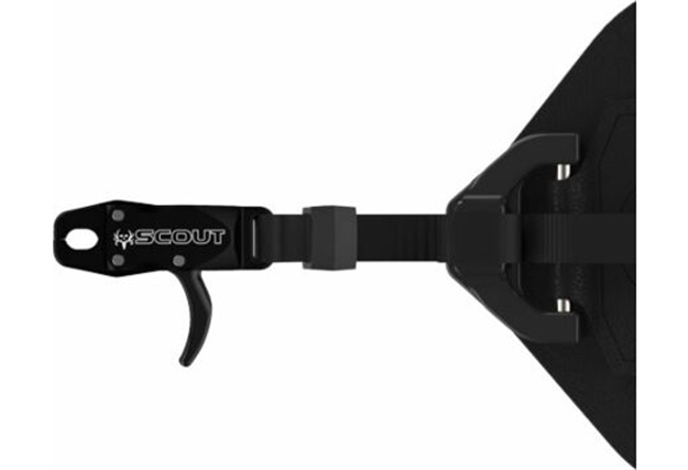 Picture of T.R.U. Ball Release Products Ball Bone Collector Scout Release Buckle Black LG BCSB-BK-L 611254014066