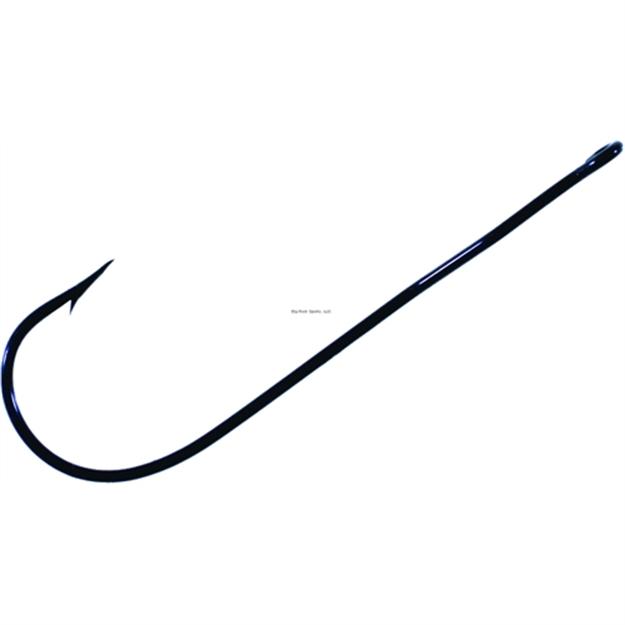 Picture of Tru-Turn Aberdeen Panfish Hook, Size 2, Spear Point, Light Wire, Non-Offset, Ringed Eye, Blue, 9 Per Pack