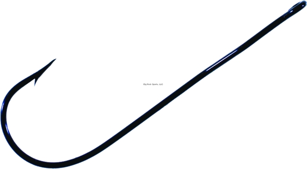 Picture of Tru-Turn Aberdeen Panfish Hook, Size 6, Spear Point, Light Wire, Non-Offset, Ringed Eye, Blue, 9 Per Pack