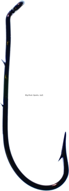 Picture of Tru-Turn Baitholder Hook, Size 4, Forged, Offset, Down Eye, Bronze, 7 Per Pack