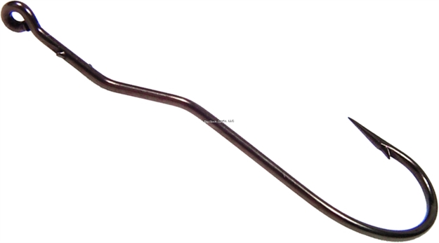 Picture of Tru-Turn The Brute Worm Hook, Size 5/0, 2 Sliced Shank, Bronze, 4 Per Pack