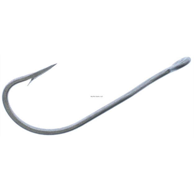 Picture of Tru-Turn O'shaughnessy Hook, Size 4/0, Forged/Spear Point, Offset, Ringed Eye, Perma Steel, 5 Per Pack