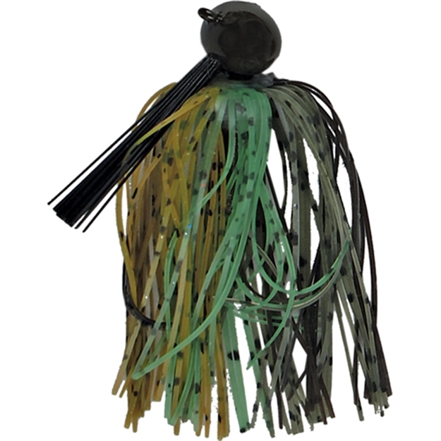 Picture of True North Fishing Ftball Jig 1/2Oz Green Pumpkin