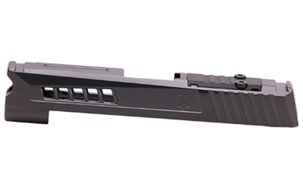 Picture of  True Precision Inc Tpp365xlsbcrms Axiom Optic Cut Slide Fits Sig P365 XL Black Dlc Anodized 416R Stainless Steel 719104539704