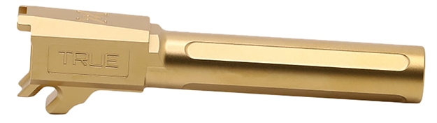Picture of  True Precision Inc Tpp365xlbxg Sig  9Mm Luger 3.70" Fluted Gold Tin Stainless Steel, Fits Sig P365xl/P365x-Macro
