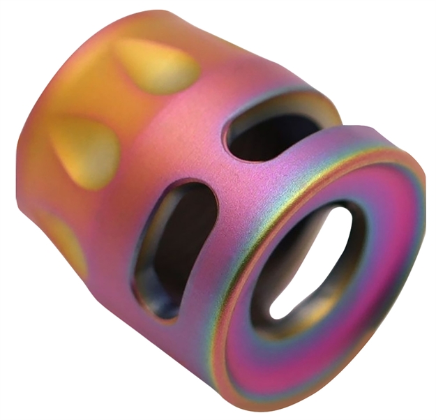 Picture of True Precision Inc Tpsmicros Micro Compensator S-Type Spectrum 416R Stainless Steel 1/2"X28 Threads 9Mm/380 Acp TP-SMICRO-S