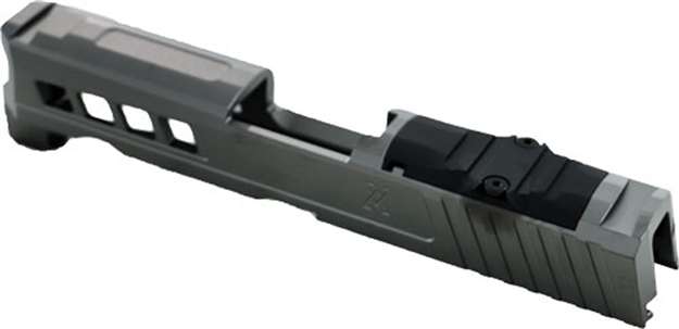 Picture of True Precision Precision Sig P320c Slide W/Rmr Cut & Plate Grey Dlc! TP-P32CS-A-RMR