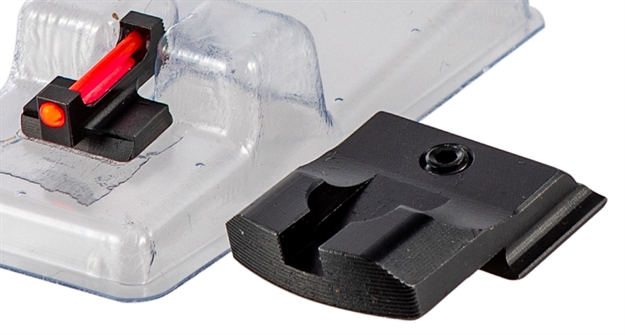 Picture of  Truglo Tgtg132mp Fiber-Optic Pro  Red/Fiber Optic Front Sight-Black/Blank Optic Rear Sight Smith & Wesson M&P