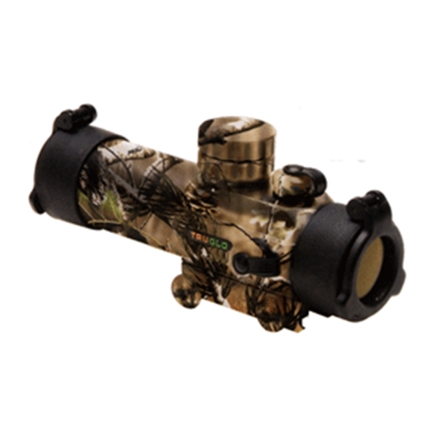 Picture of Truglo Gobble Stopper Red Dot Sight 30Mm 3 Moa Circle Dot Red And Green Reticle, Weaver-Style Base Realtree Apg Camo TG8030GA 788130011911