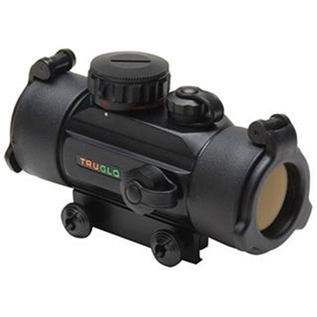 Picture of Truglo Red Dot Crossbow Reflex Sight, Cr2032 Lithium Batt, 1X, 30Mm, 68 FT Fov AT 100Yd, Weaver-Style Mounting System TG8030B3 788130010310
