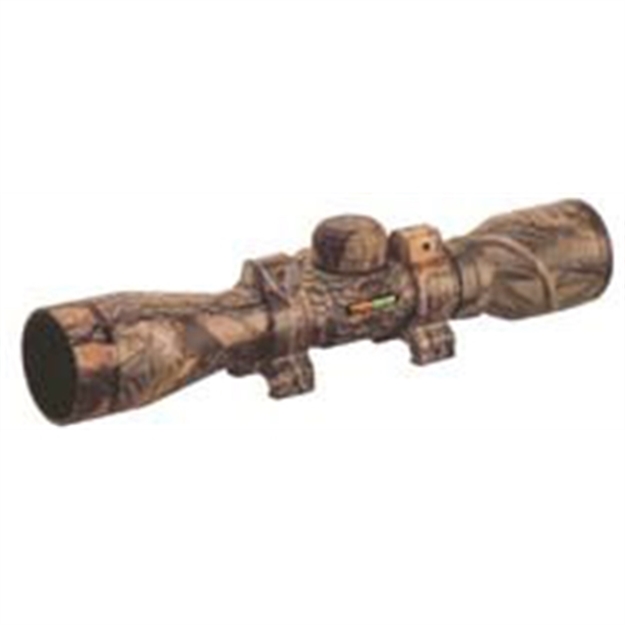Picture of Truglo Compact Crossbow Scope, 4X32mm, Camo, 1" Tube, W/Weaver-Style Rings TG8504C3