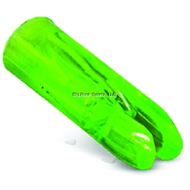 Picture of Truglo Bowfishing 5/16" Arrow Nocks 6-Pack High Vis Green TG144A1 788130022245
