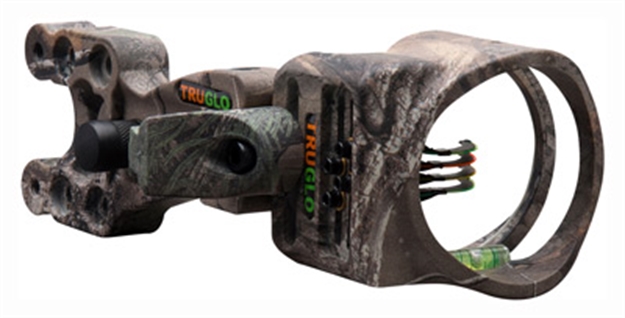 Picture of Truglo Bow Sight Carbon XS 4-Pin .019 Dia W/Light Rt-Xtra