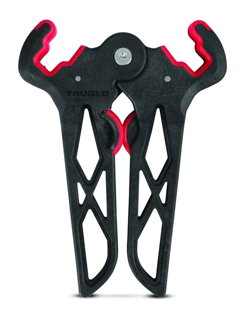 Picture of Truglo Bow-Jack Mini Portable Bow Stand Stand Black/Red