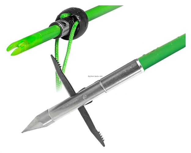 Picture of Truglo Speed-Shot Bowfishing Arrow FG Carpedo Point W/Slide TG140D1G 788130025345