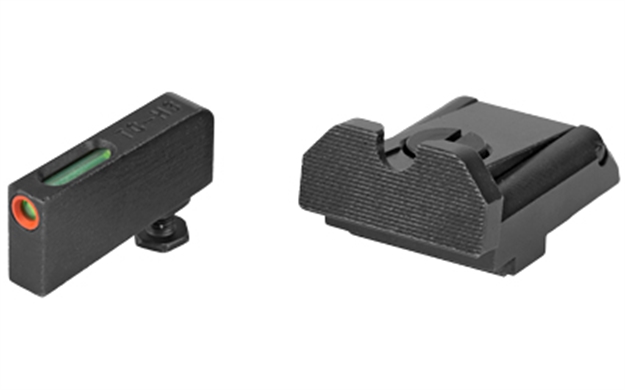 Picture of  Truglo Tg13glapc Tfx Pro  Orange Fiber Optic, Tritium Front/ Black Rear/Black Nitride Fortress Frame/Compatible W/Most Glock Except Single Stack & Mos, Front Post/Rear Dovetail Mount 788130024874