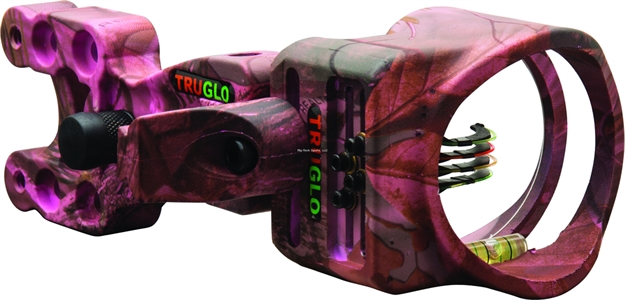 Picture of Truglo Carbon XS Bow Sight 4 Light Pink