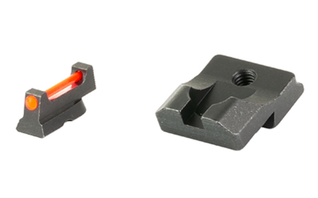 Picture of  Truglo Tgtg132cz Fiber-Optic Pro  Red/Fiber Optic Front Sight-Black/Blank Optic Rear Sight CZ 75 788130026342